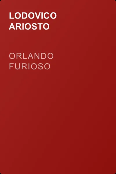 Orlando Furioso — обложка книги