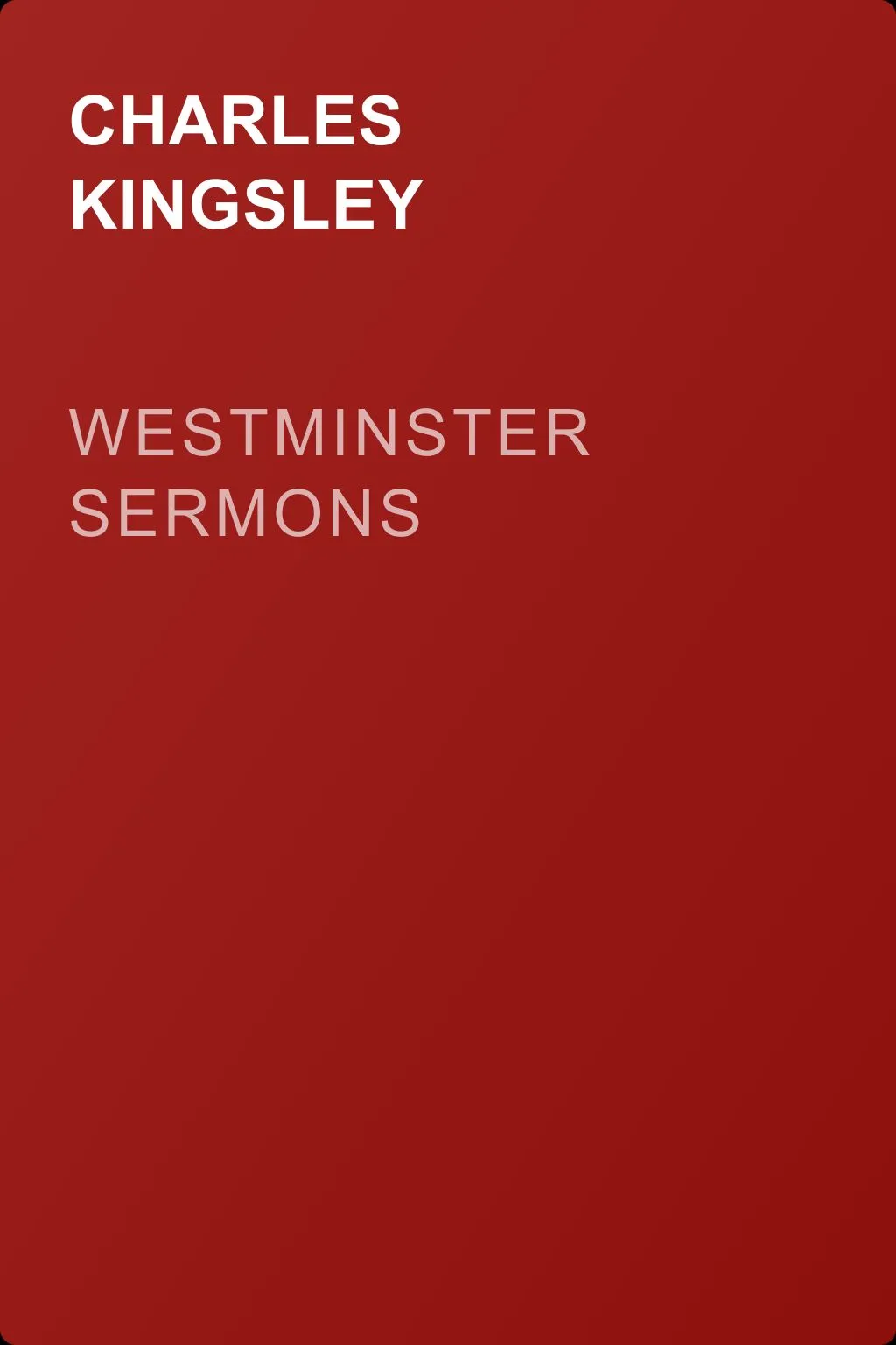 Westminster Sermons — обложка книги