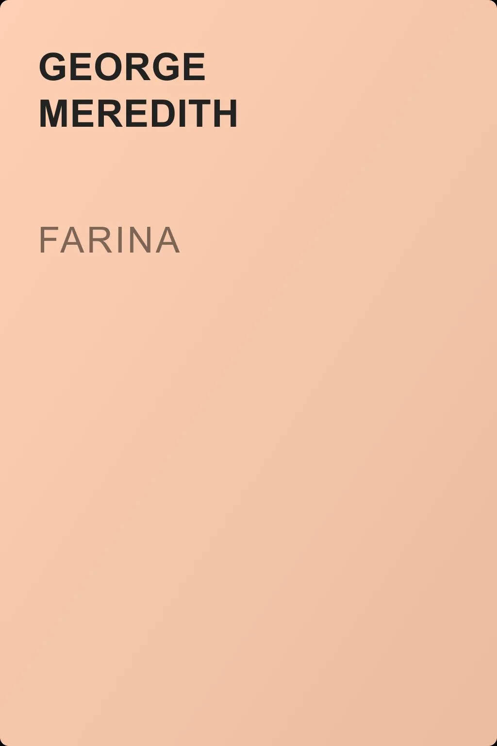 Farina — обложка книги