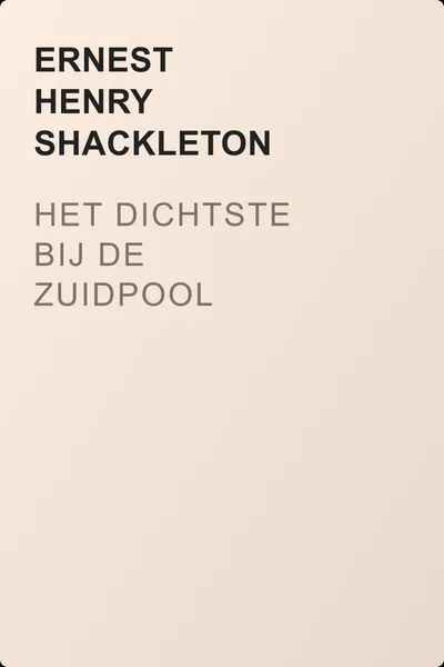 Het dichtste bij de Zuidpool — обложка книги
