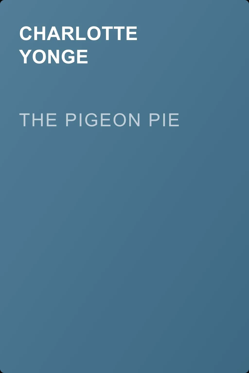 The Pigeon Pie — обложка книги