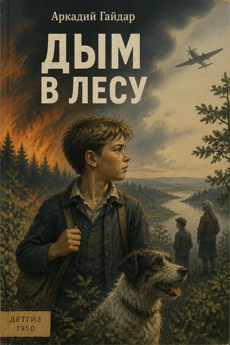 Дым в лесу — обложка книги