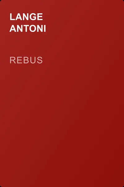 Rebus — обложка книги