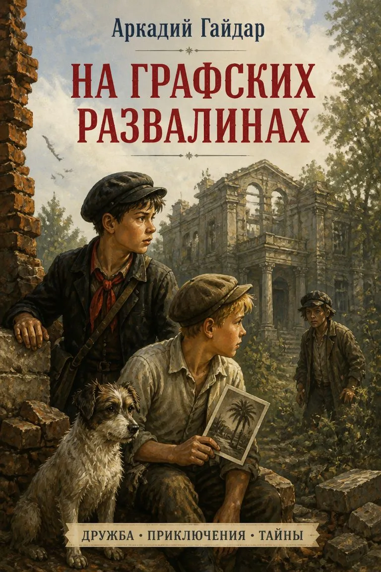 На графских развалинах — обложка книги