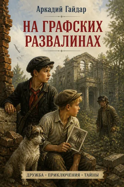 На графских развалинах — обложка книги