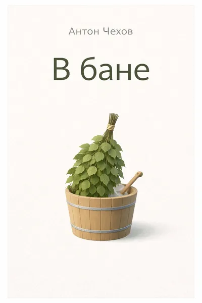 В бане — обложка книги