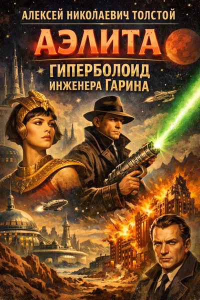 Аэлита. Гиперболоид инженера Гарина — обложка книги