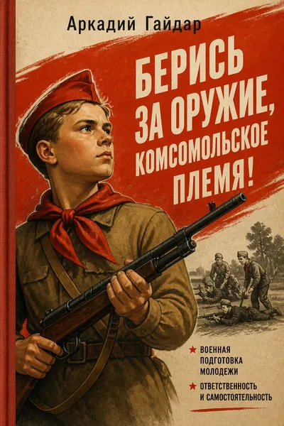 Берись за оружие, комсомольское племя! — обложка книги