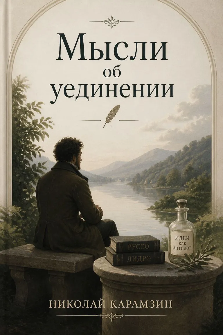 Мысли об уединении — обложка книги