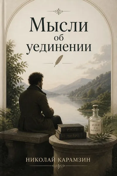 Мысли об уединении — обложка книги