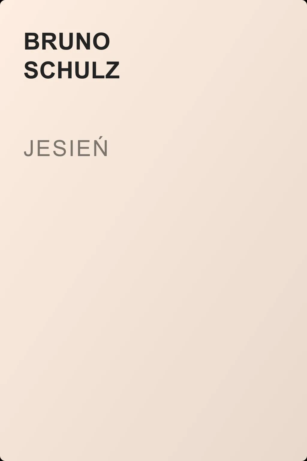 Jesień — обложка книги