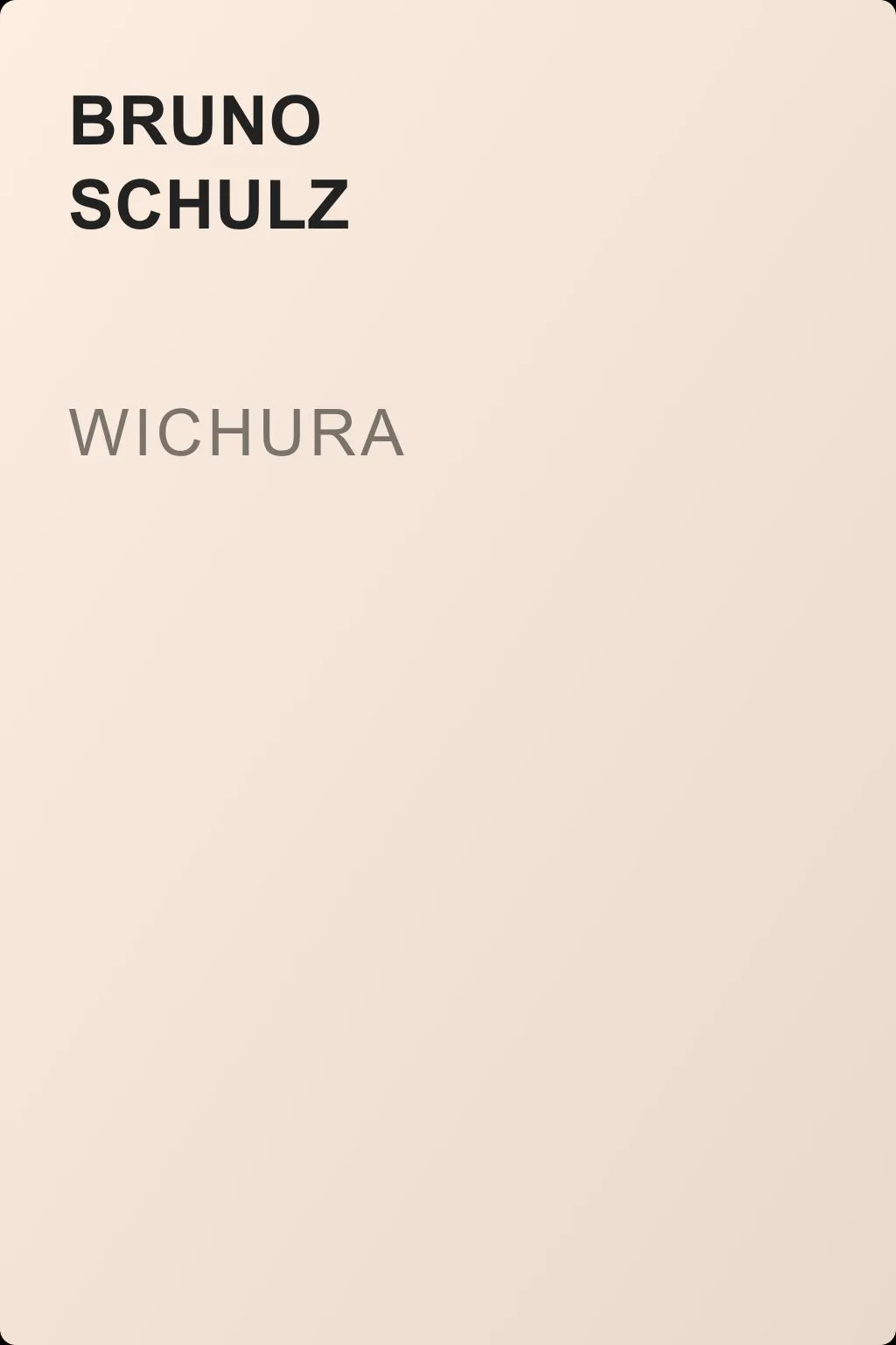 Wichura — обложка книги