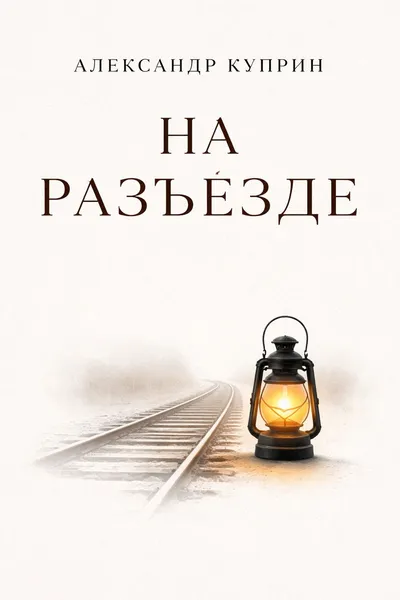 На разъезде — обложка книги