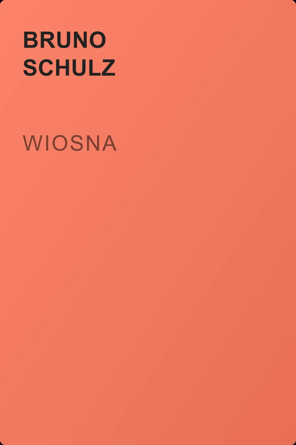 Wiosna — обложка книги