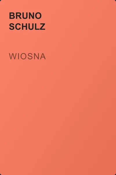 Wiosna — обложка книги
