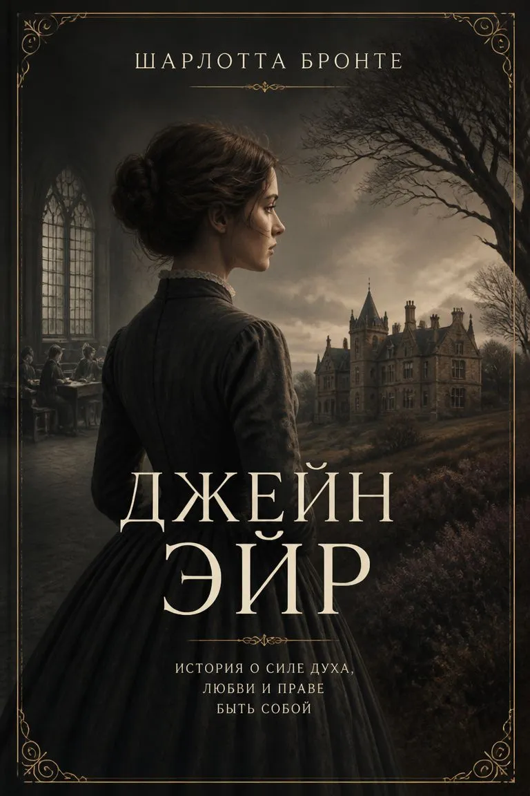 Джейн Эйр — обложка книги