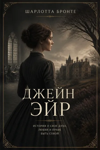 Джейн Эйр — обложка книги