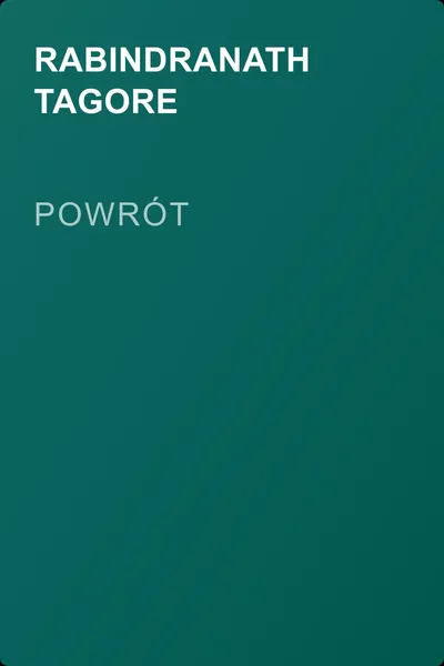 Powrót — обложка книги