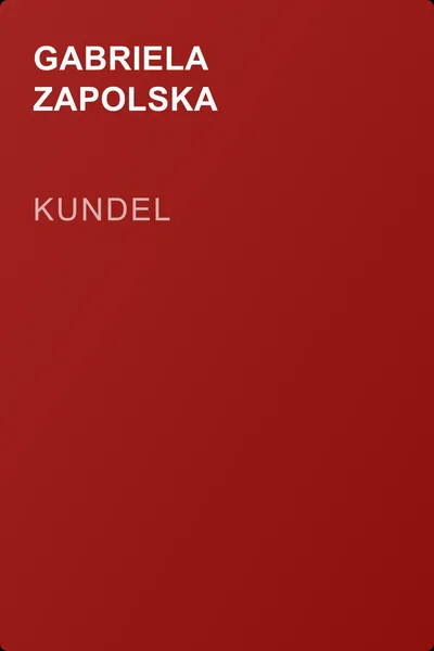 Kundel — обложка книги