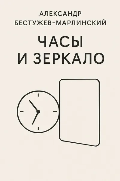 Часы и зеркало — обложка книги