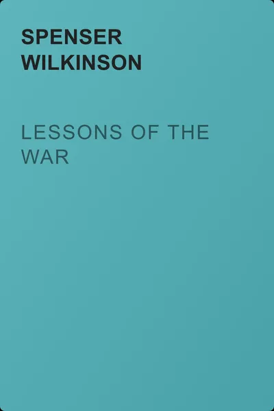 Lessons of the War — обложка книги