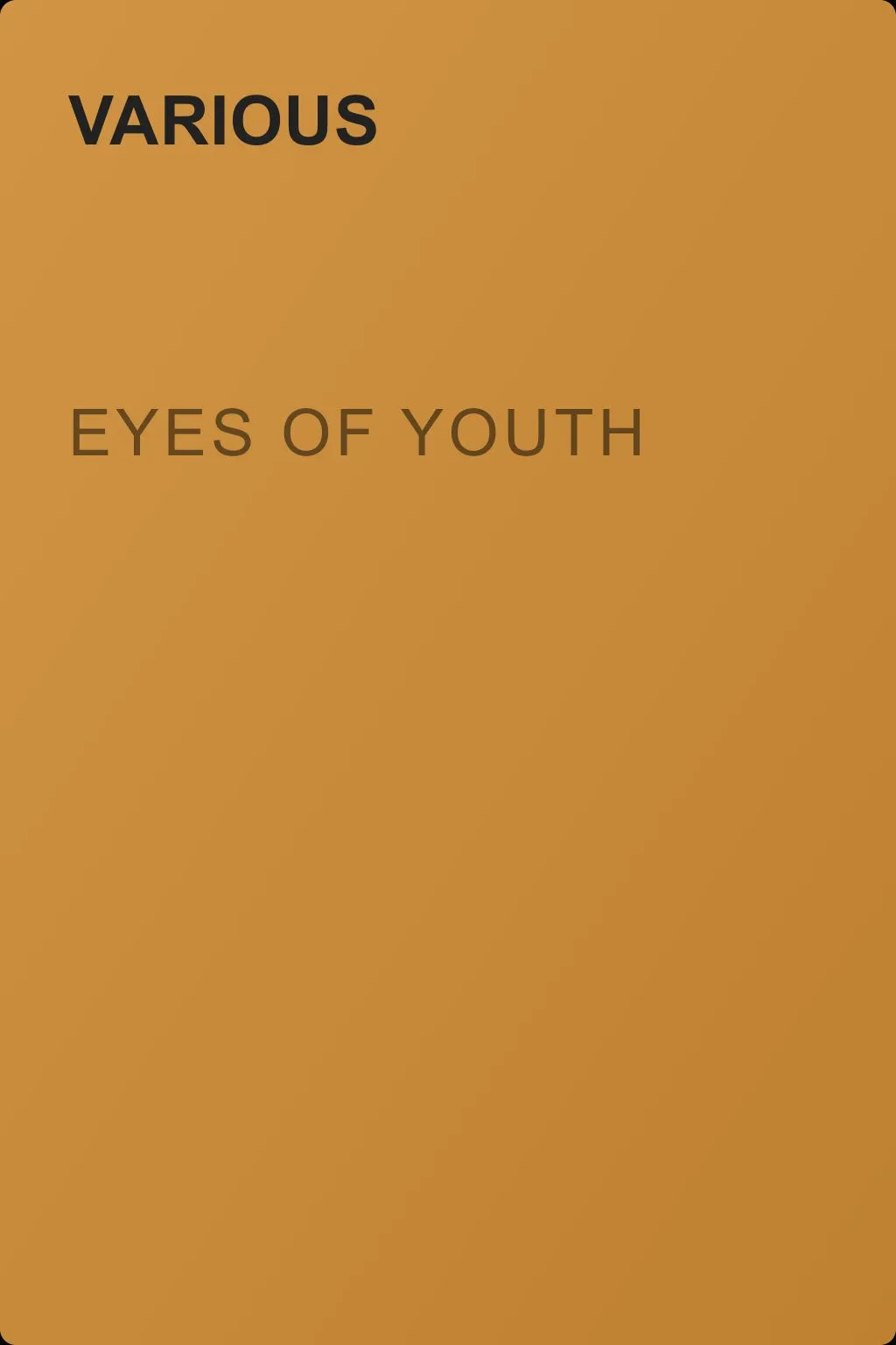 Eyes of Youth — обложка книги