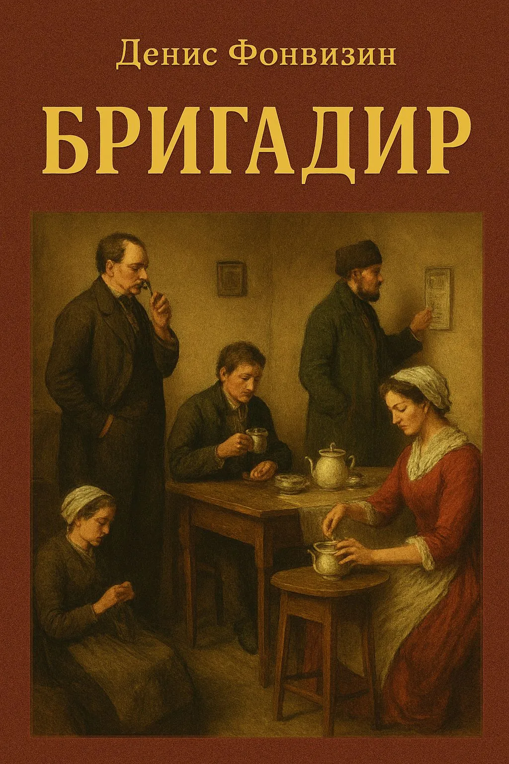 Бригадир — обложка книги