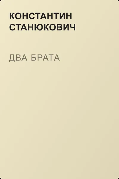 Два брата — обложка книги