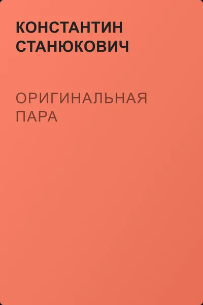 Оригинальная пара — обложка книги