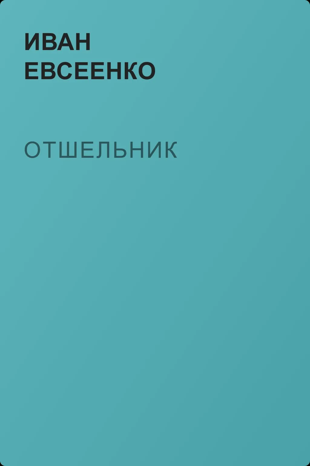 Отшельник — обложка книги