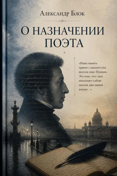 О назначении поэта — обложка книги