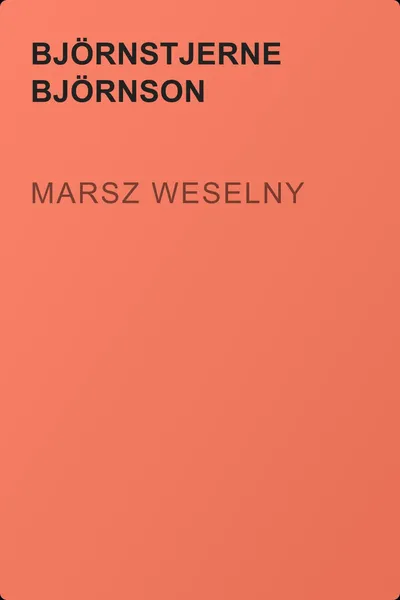 Marsz weselny — обложка книги