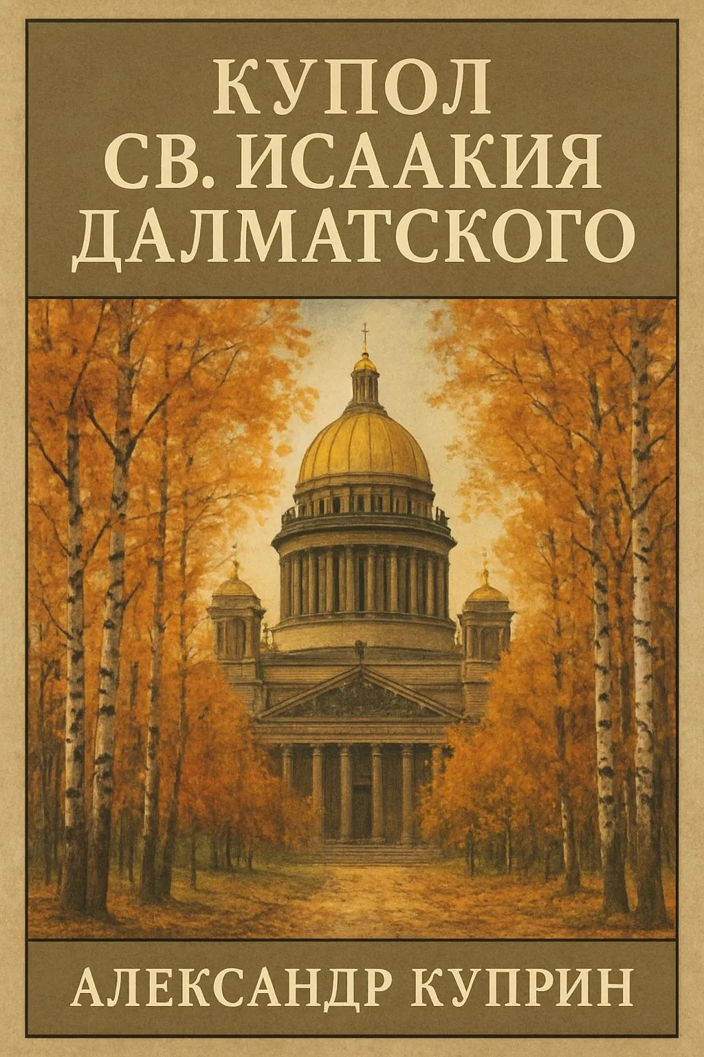 Купол св. Исаакия Далматского — обложка книги