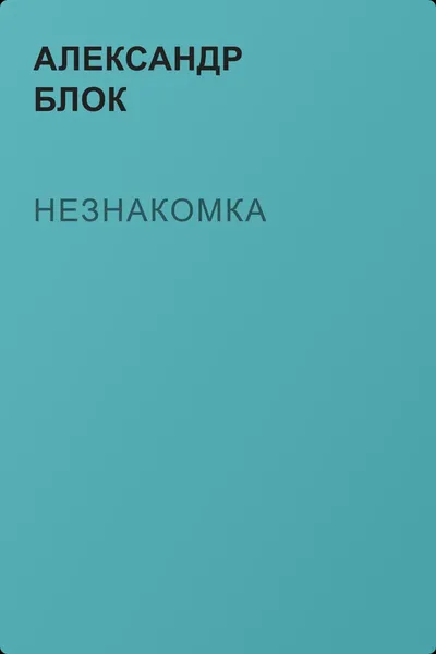 Незнакомка — обложка книги