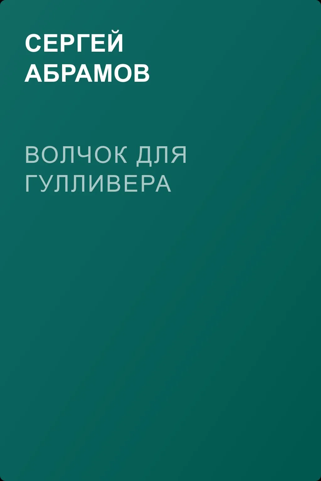 Волчок для Гулливера — обложка книги