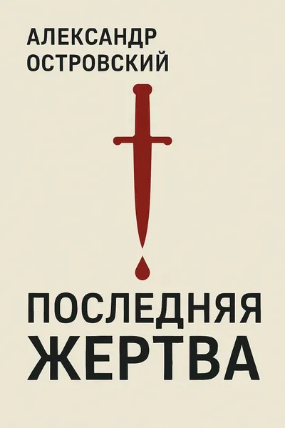 Последняя жертва — обложка книги