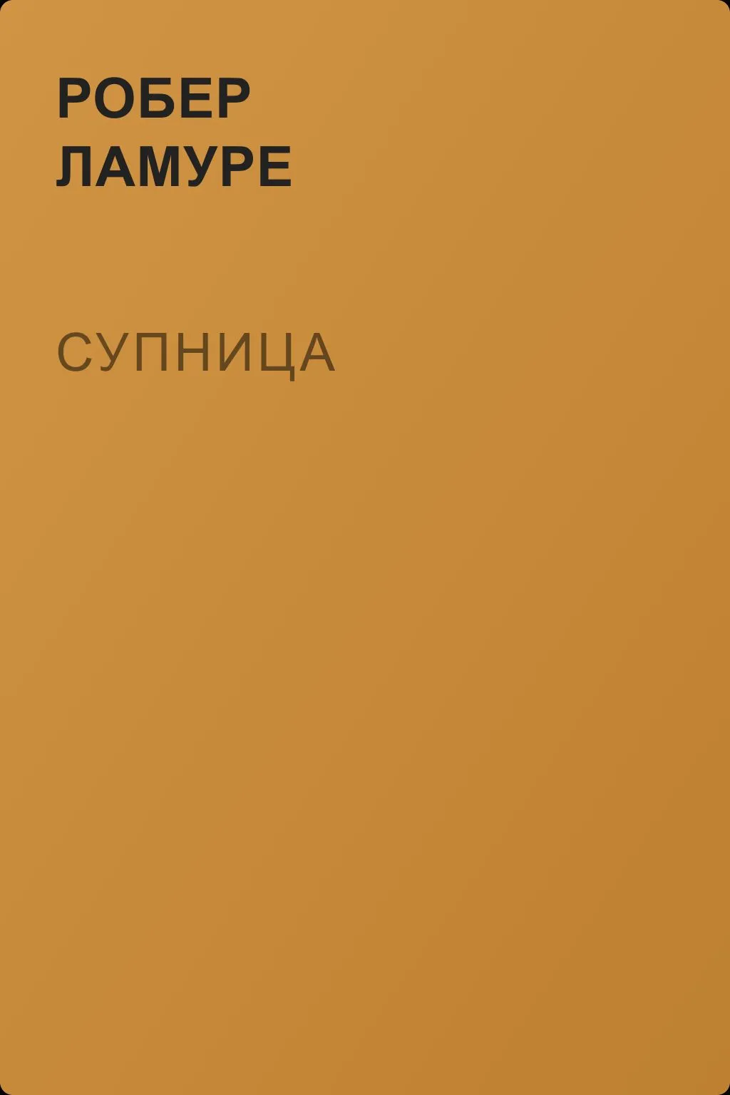 Супница — обложка книги