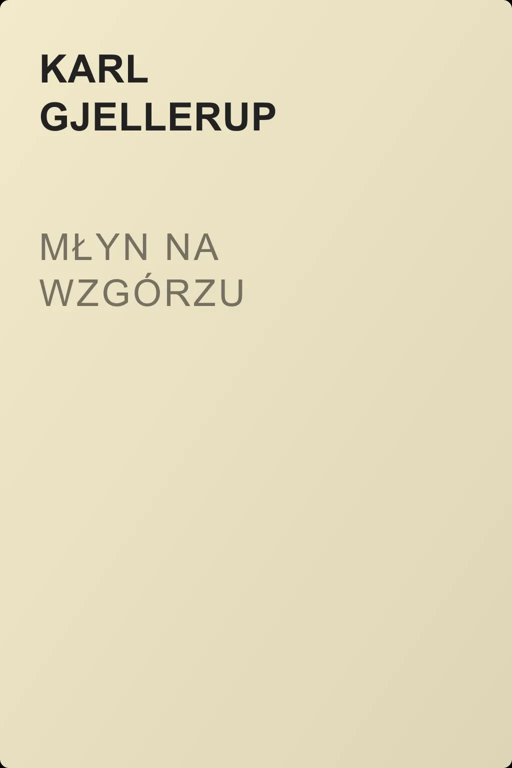 Młyn na wzgórzu — обложка книги