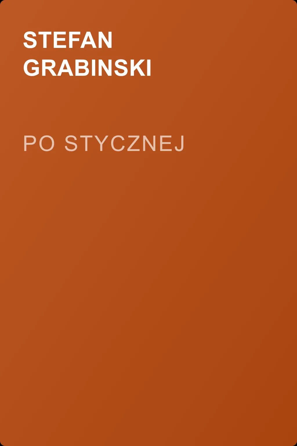 Po stycznej — обложка книги