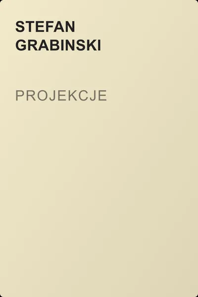 Projekcje — обложка книги
