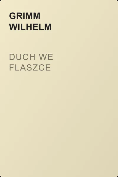 Duch we flaszce — обложка книги