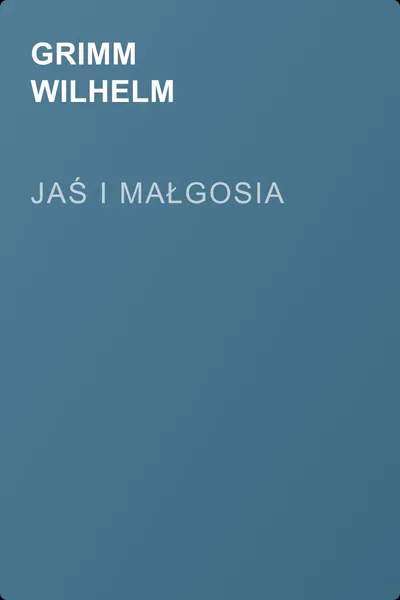 Jaś i Małgosia — обложка книги