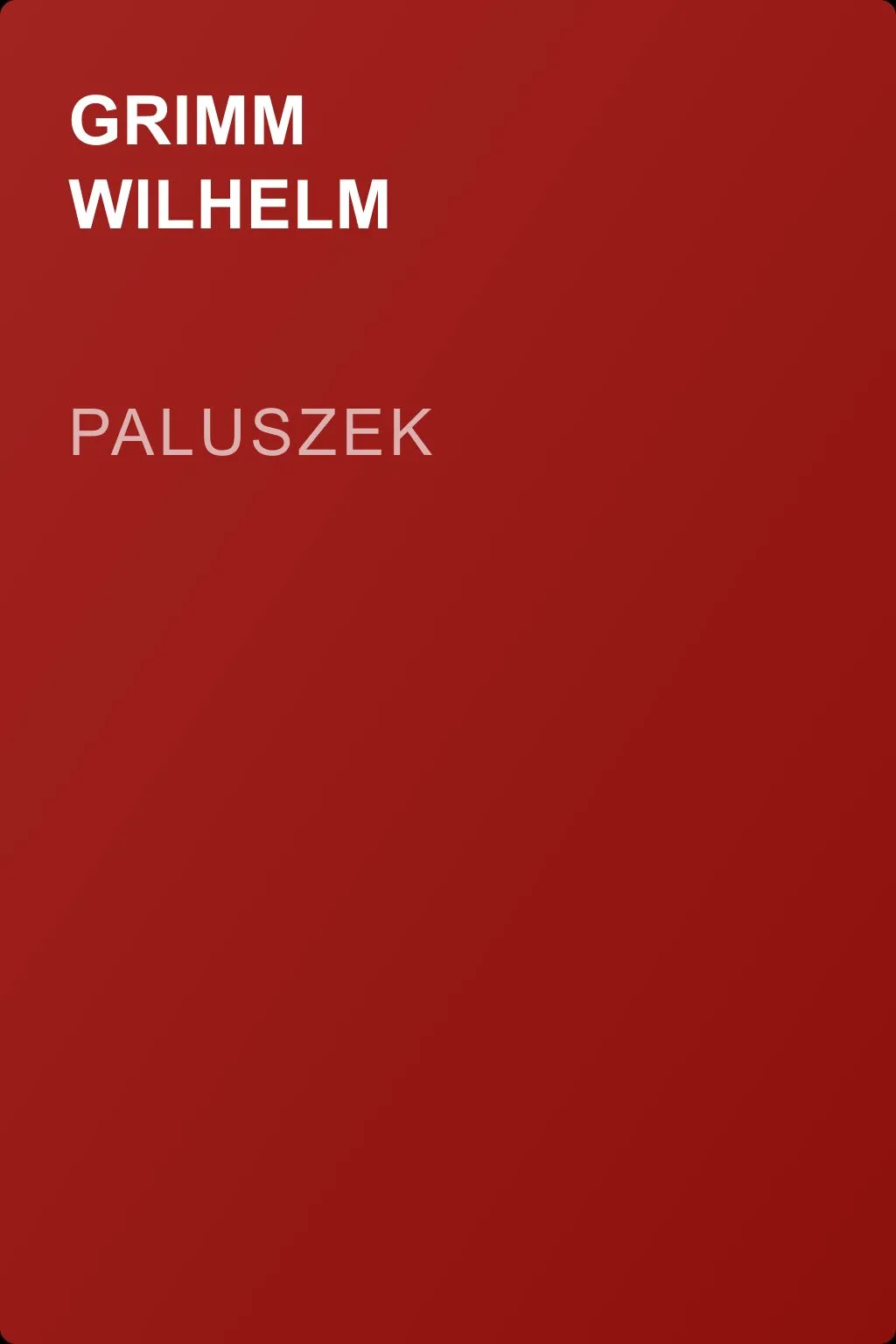 Paluszek — обложка книги