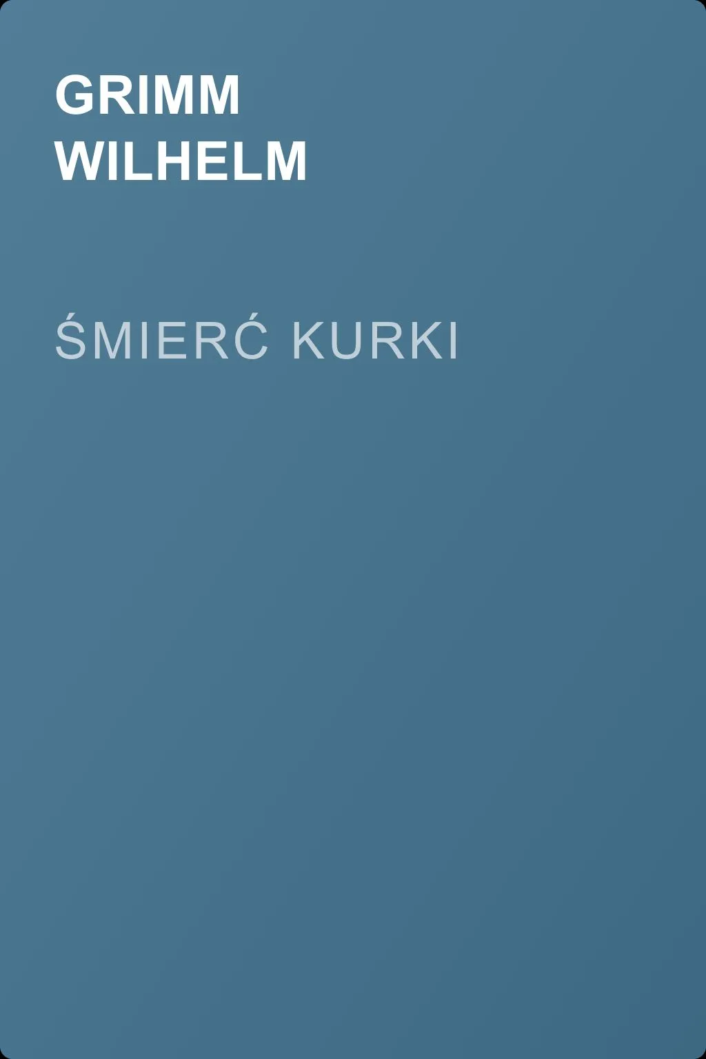 Śmierć kurki — обложка книги