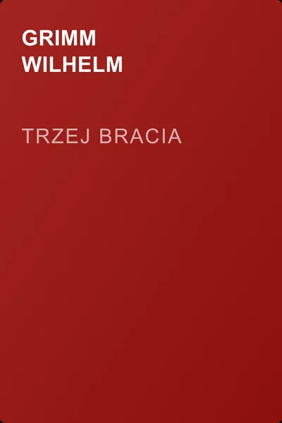 Trzej bracia — обложка книги