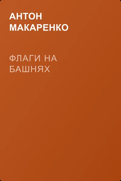 Флаги на башнях — обложка книги
