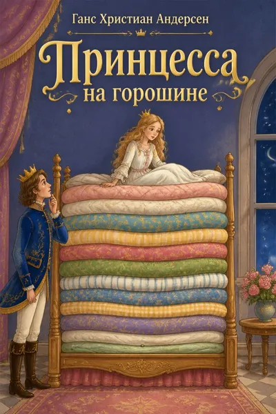 Принцесса на горошине — обложка книги