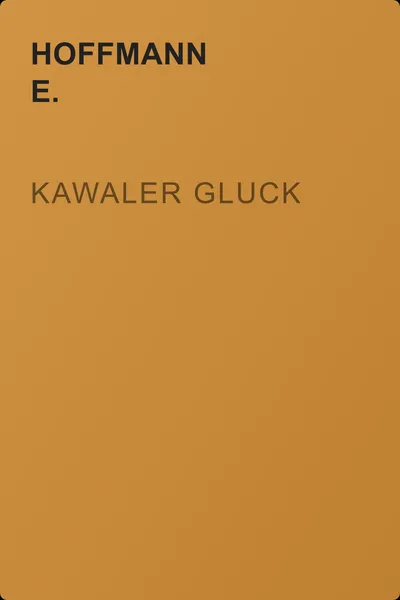 Kawaler Gluck — обложка книги