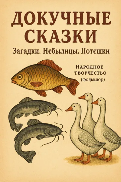 Докучные сказки. Загадки. Небылицы. Потешки — обложка книги