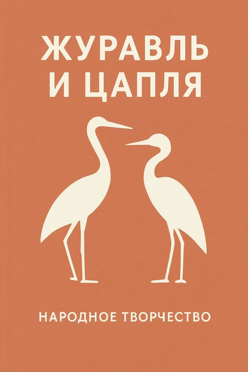 Журавль и цапля — обложка книги